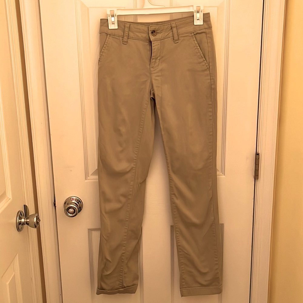 Arizona Jean Co. straight leg Khaki pants.